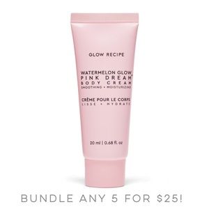 5/$25 Glow Recipe Watermelon Pink Dream Body Cream
